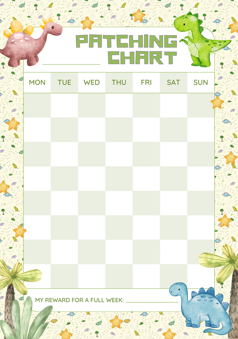 Dino Patching Chart