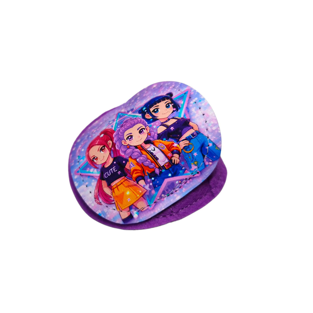Idol Squad eye patch for glasses, front view