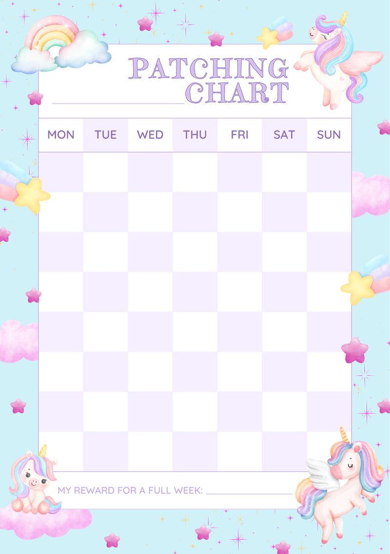 Unicorn Patching Chart